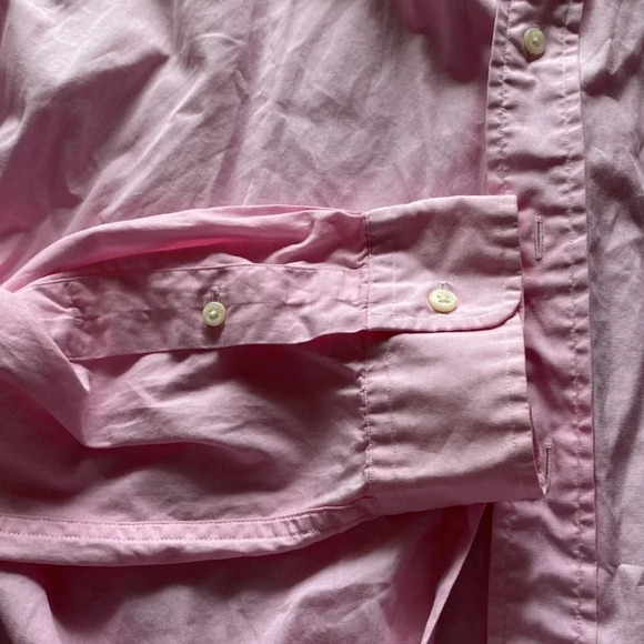 Ralph Lauren pink button down shirt - Picture 4 of 8